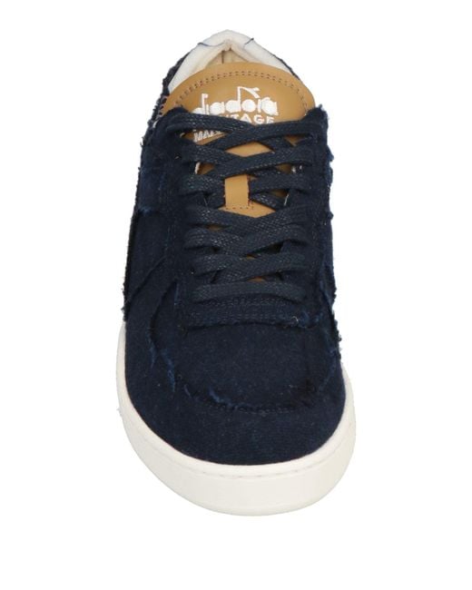 Diadora Blue Trainers for men