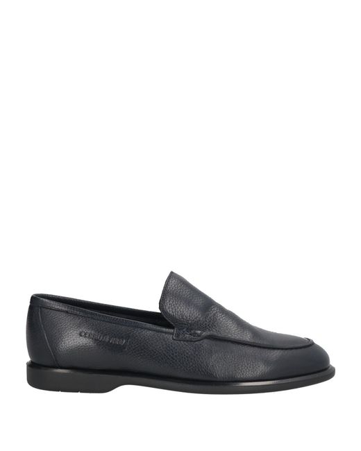 Cerruti 1881 Gray Loafers Cow Leather for men