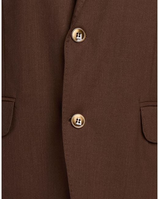 Cruna Brown Blazers for men