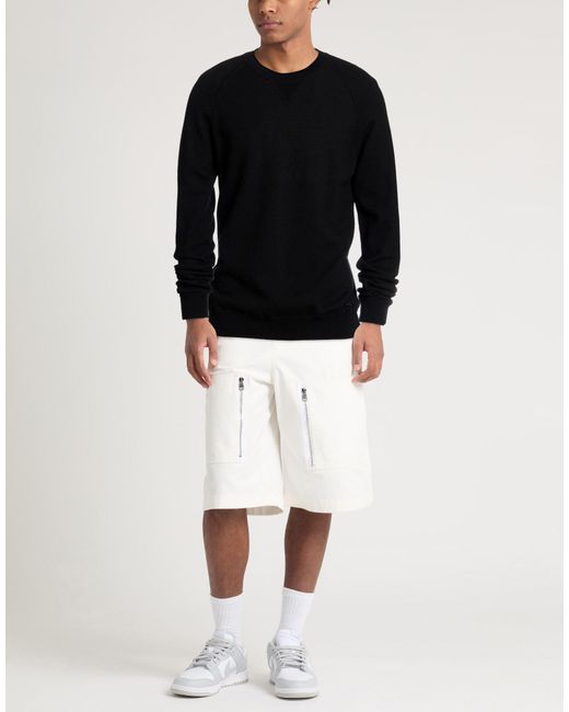 DSquared² Black Sweater Virgin Wool for men