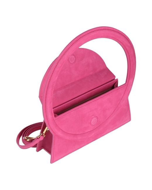 Jacquemus Pink Handbag Leather