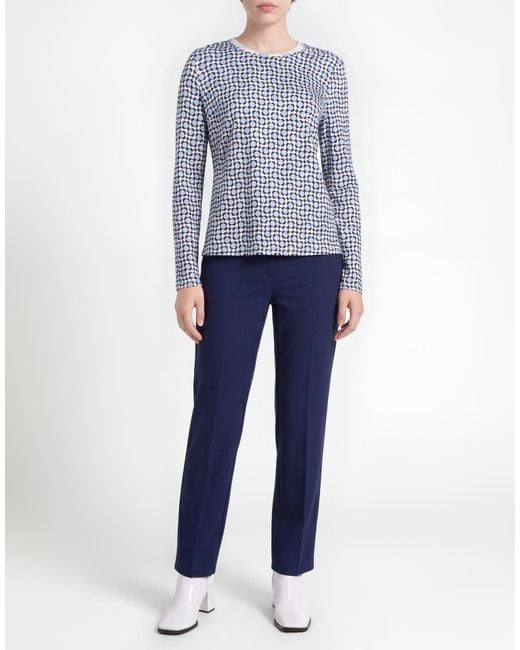 Camicettasnob Blue T-Shirt Viscose, Elastane