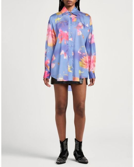 Camisa MSGM de color Blue