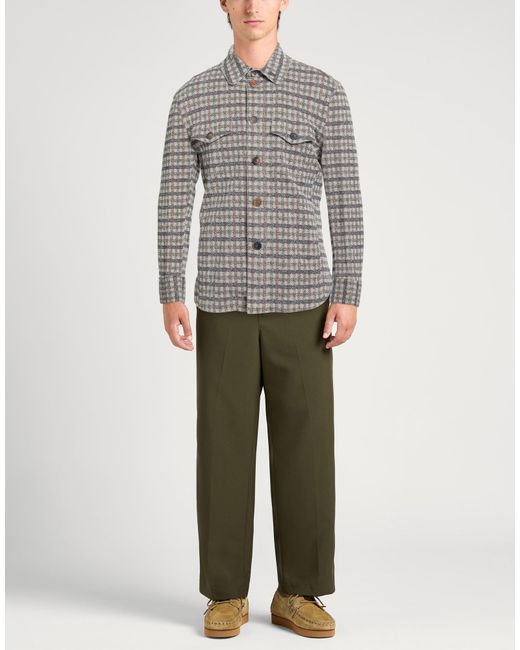 Camisa Bob de hombre de color Gray