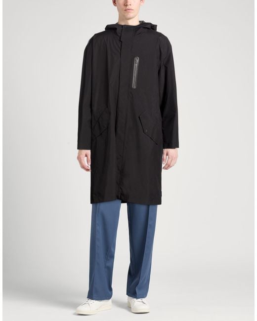 Herno Black Overcoat & Trench Coat for men