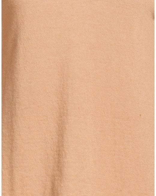 Kaos Natural Camel Turtleneck Wool