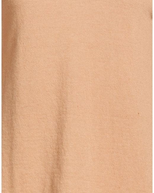 Kaos Natural Camel Turtleneck Wool