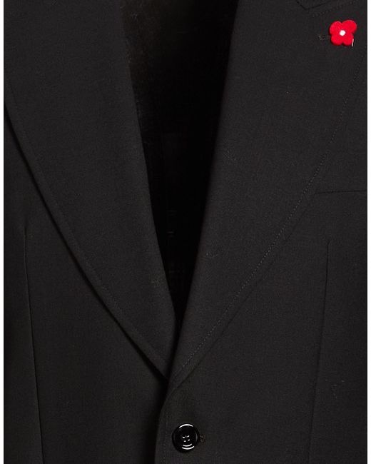 Lardini Black Blazer Wool for men