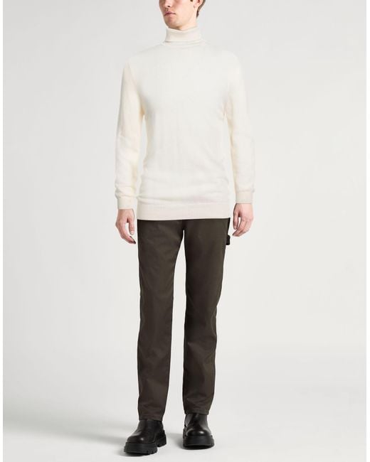 Daniele Fiesoli White Selezione Turtleneck Cashmere for men