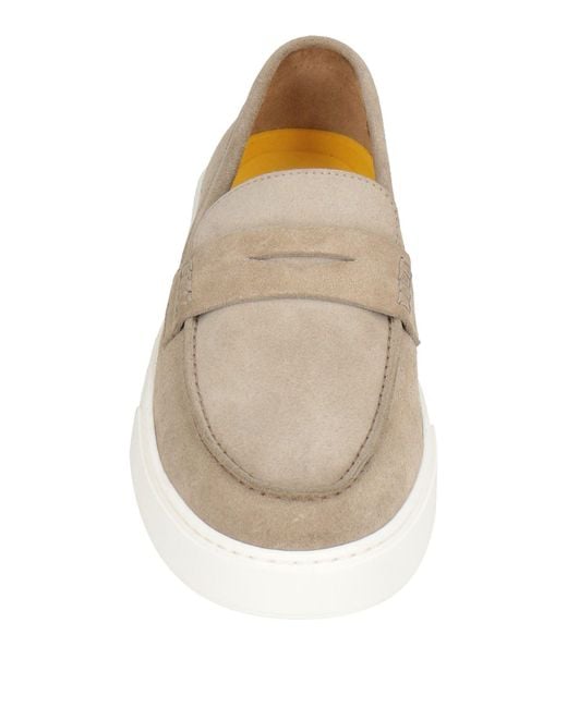 Doucal's White Loafers Leather for men