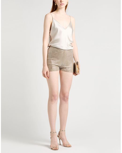 GIUSEPPE DI MORABITO Gray Shorts & Bermuda Shorts Polyamide, Elastane