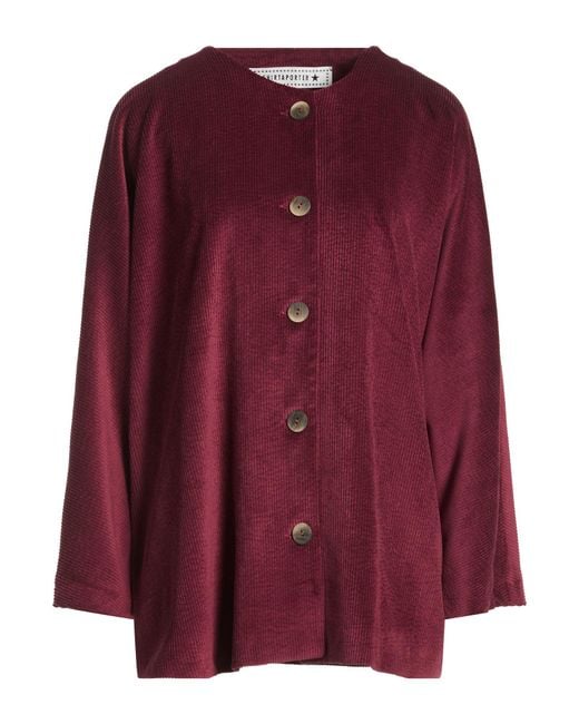 Shirtaporter Purple Jacket