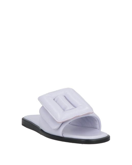 Boyy White Sandals