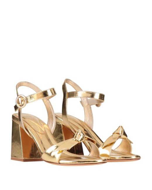 Alexandre Birman Metallic Sandals