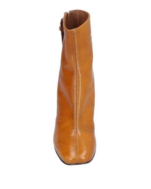 Pinko Brown Shoes Boots Leather