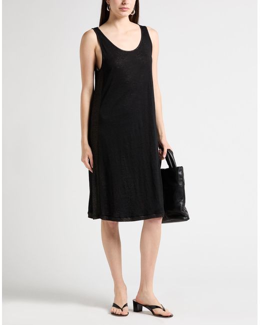 Max & Moi Black Midi Dress