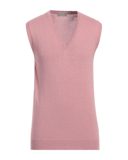 Daniele Alessandrini Pink Sweater for men