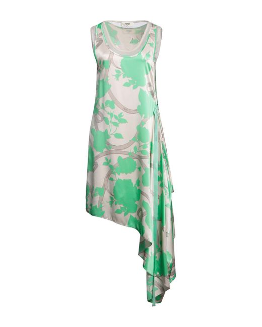 Fendi Green Mini-Kleid