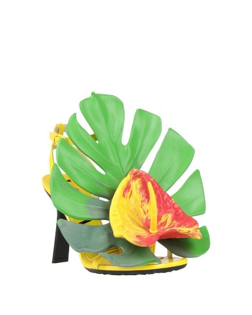 Loewe Yellow Sandals