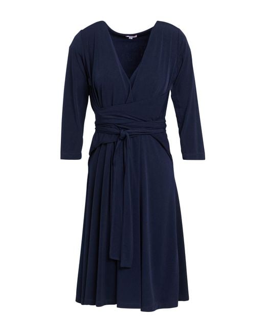 Rossopuro Blue Midi Dress