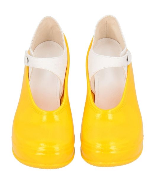 Maison Margiela Yellow Pumps