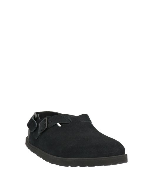 1774 BIRKENSTOCK Black Mules & Clogs Leather