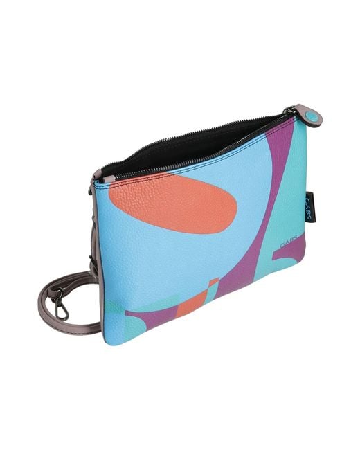 Gabs Blue Clutch Calfskin