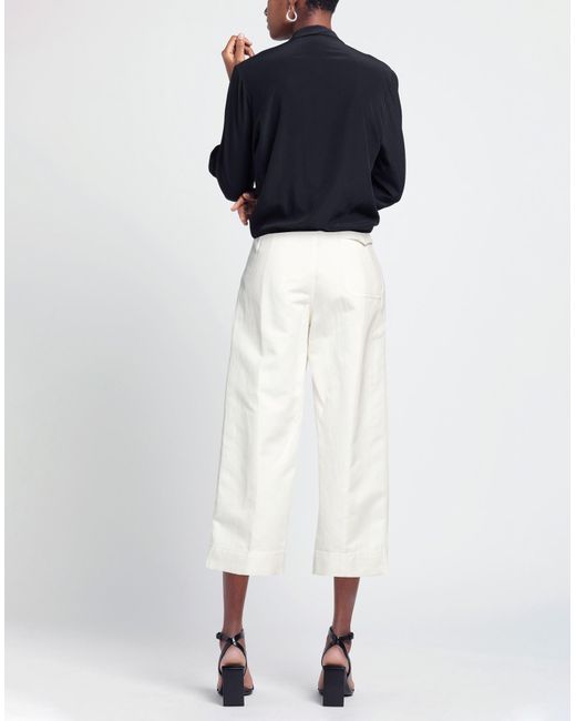 Haider Ackermann White Trouser