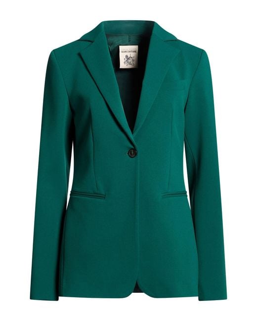 Semicouture Green Blazer