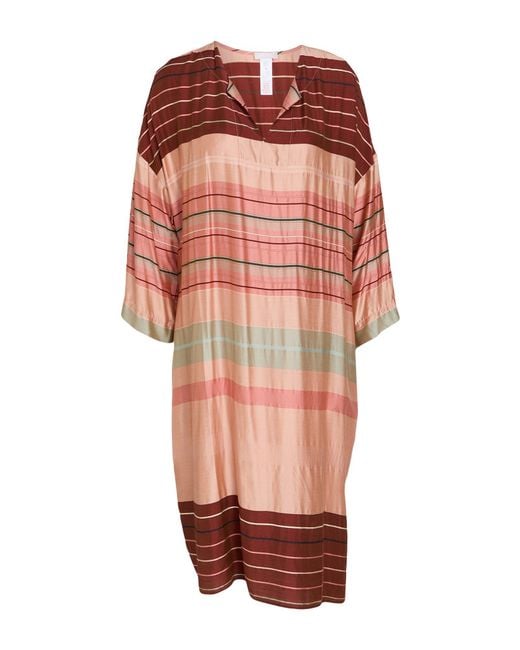 Hanro Red Midi Dress