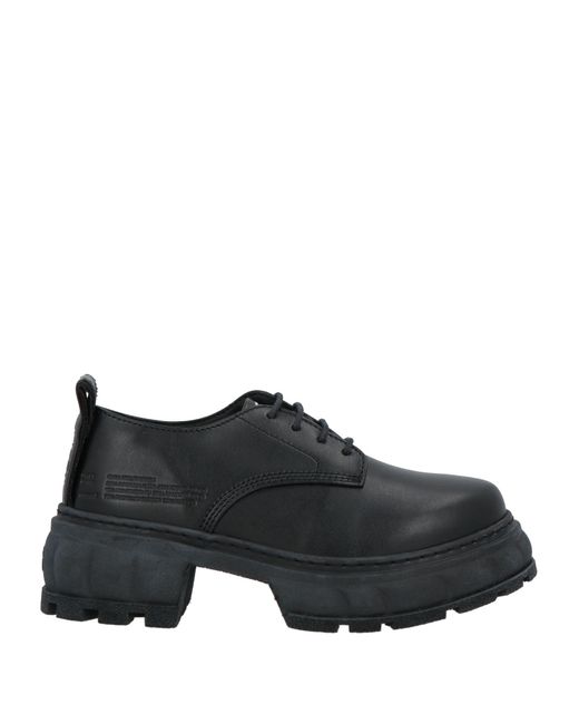 Viron Black Schnürschuh