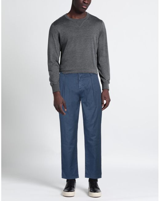 Jeckerson Blue Trouser for men