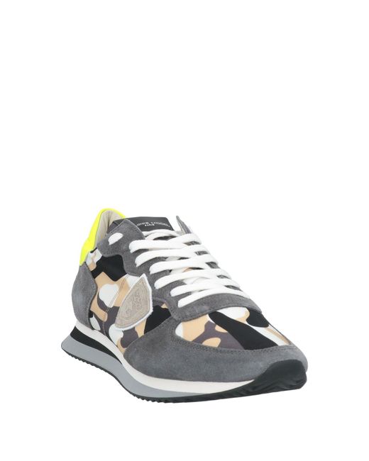 Philippe Model Gray Trainers for men
