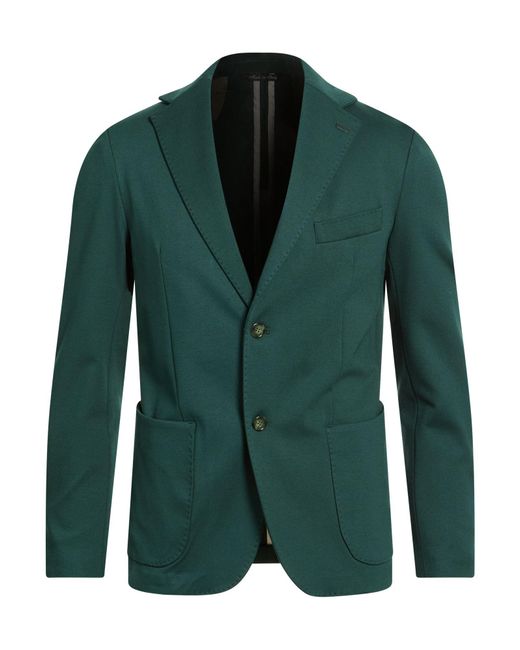 Takeshy Kurosawa Green Blazers for men