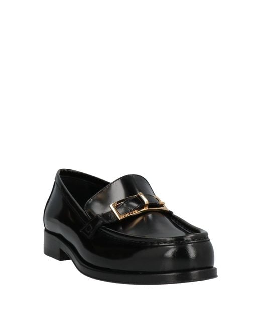 Sergio Rossi Black Loafers