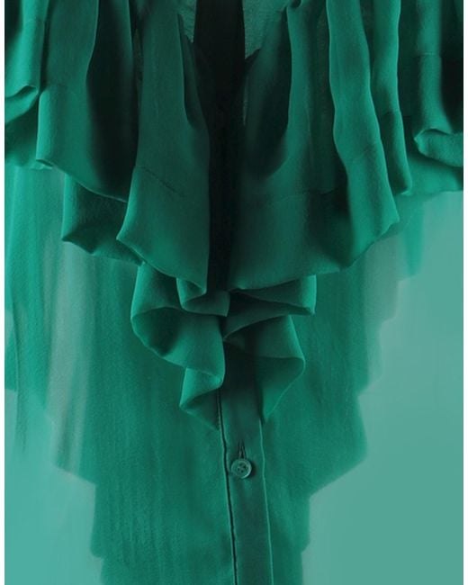 Rochas Green Shirt