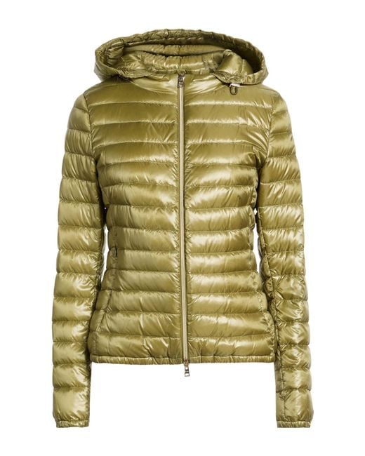 Herno Green Puffer Polyamide