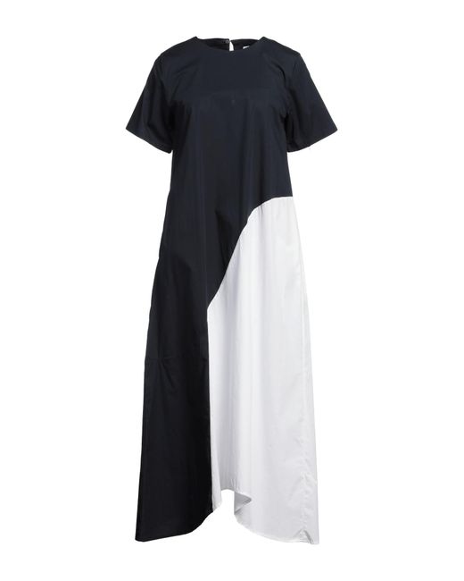 Alpha Studio Blue Midi-Kleid