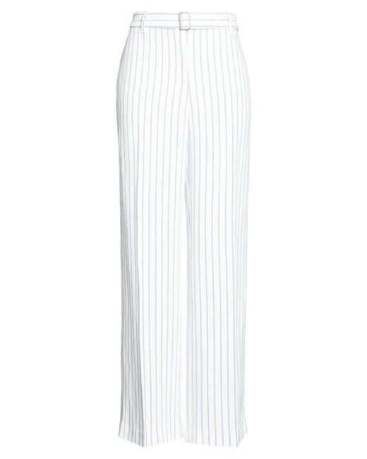 True Royal White Light Pants Viscose, Linen