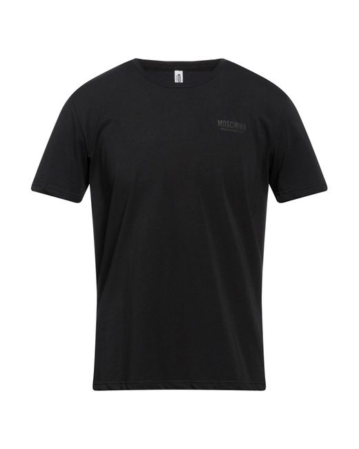 Camiseta interior Moschino de hombre de color Black