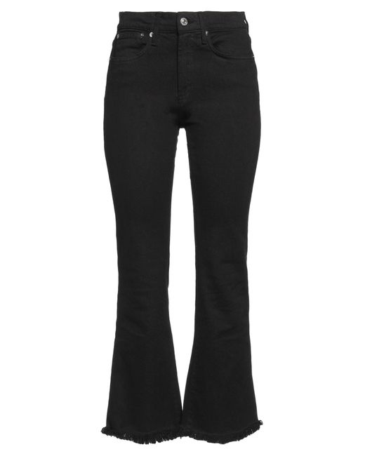 Roy Rogers Black Jeans Cotton, Elastane