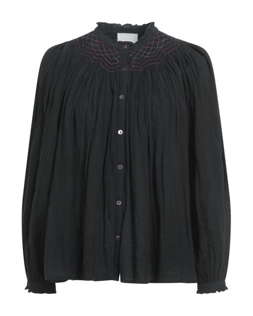 Antik Batik Black Charcoal Shirt Cotton