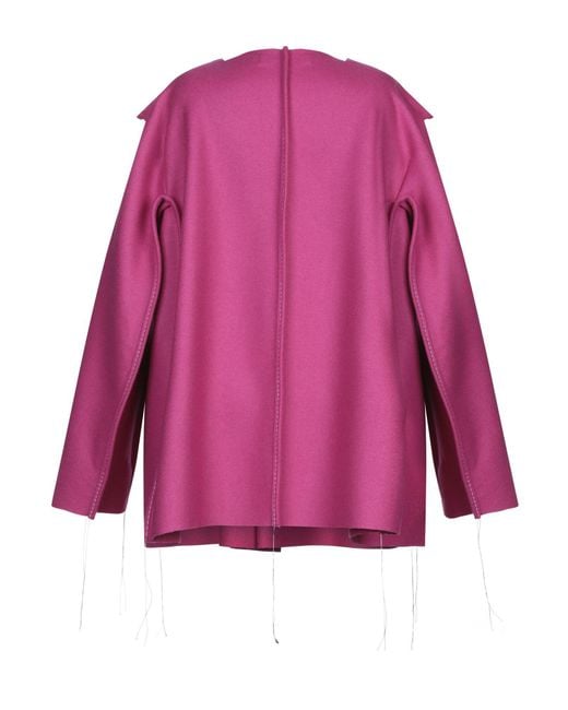 Marni Pink Coat Wool, Polyamide