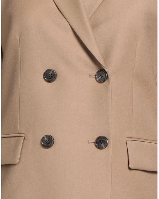 Theory Natural Camel Blazer Virgin Wool