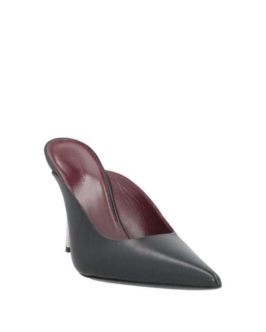 Magda Butrym Gray Mules & Clogs