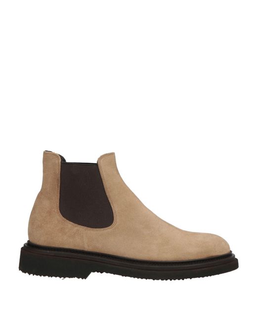 Pantanetti Brown Ankle Boots Leather for men