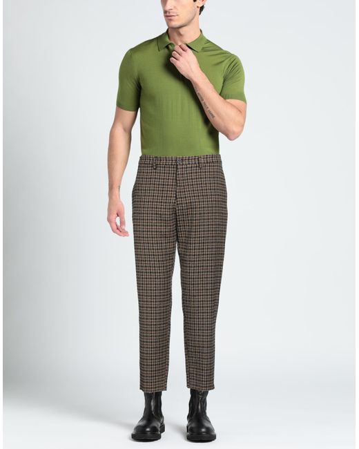 4SDESIGNS Gray Trouser for men