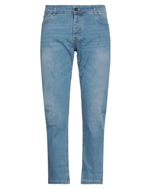 Stilosophy Blue Jeans Cotton, Elastane for men
