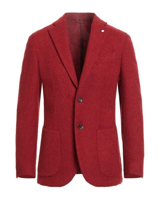 L.b.m. 1911 Red Blazer for men