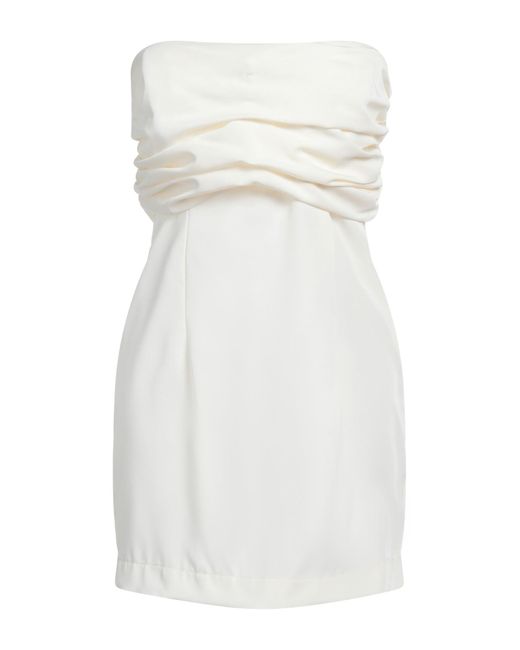 Haveone White Mini Dress